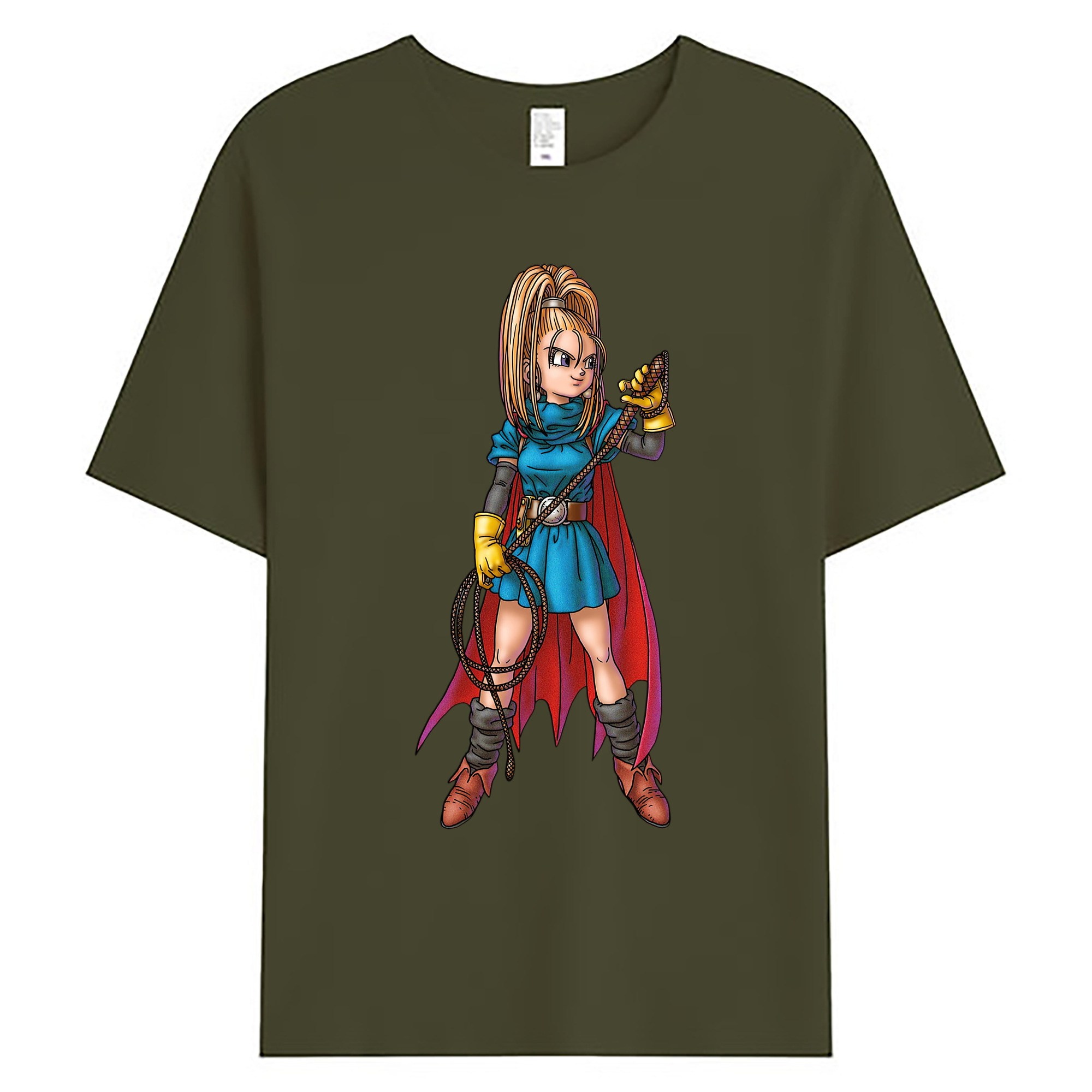 （画像用） ドラゴンクエスト Doragon Kuesuto Dragon Quest 綿100％ メンズ半袖Tシャツ｜肌触りやわらか＆通気性